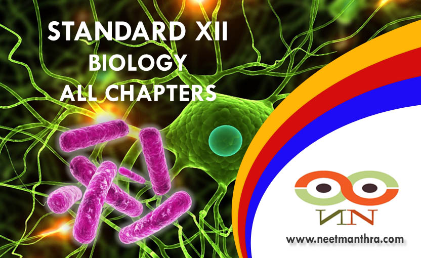 STANDARD-XII BIOLOGY CHAPTERWISE PRACTICE